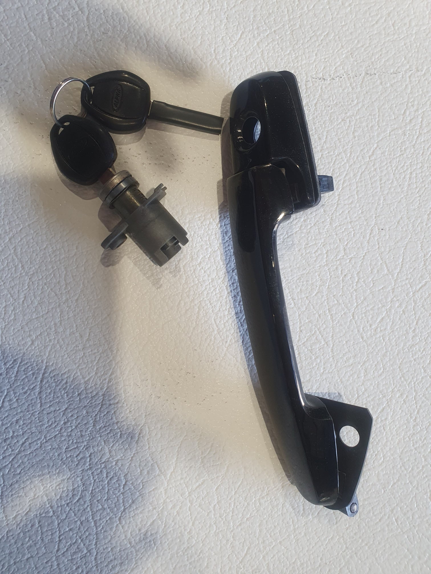 Alpha CME Exterior Rear Door Handle inc Barrel and Keys Fully