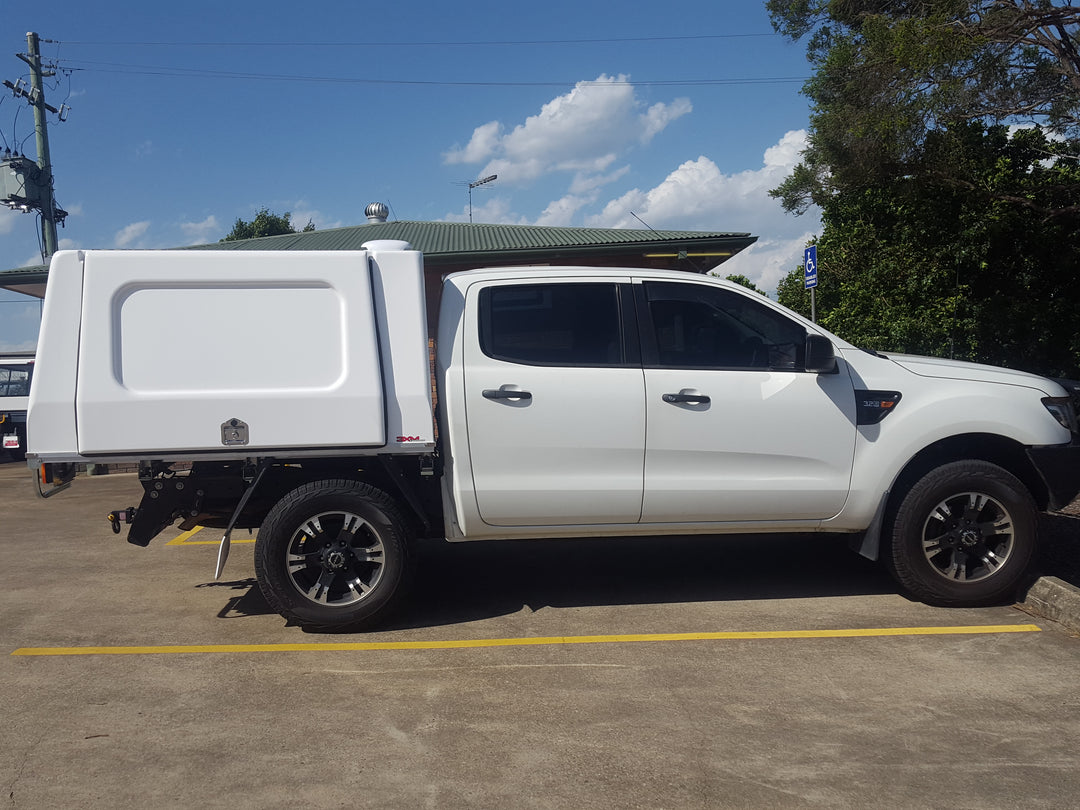 3XM Fleet Series Canopy to suit any Dual cab including tray