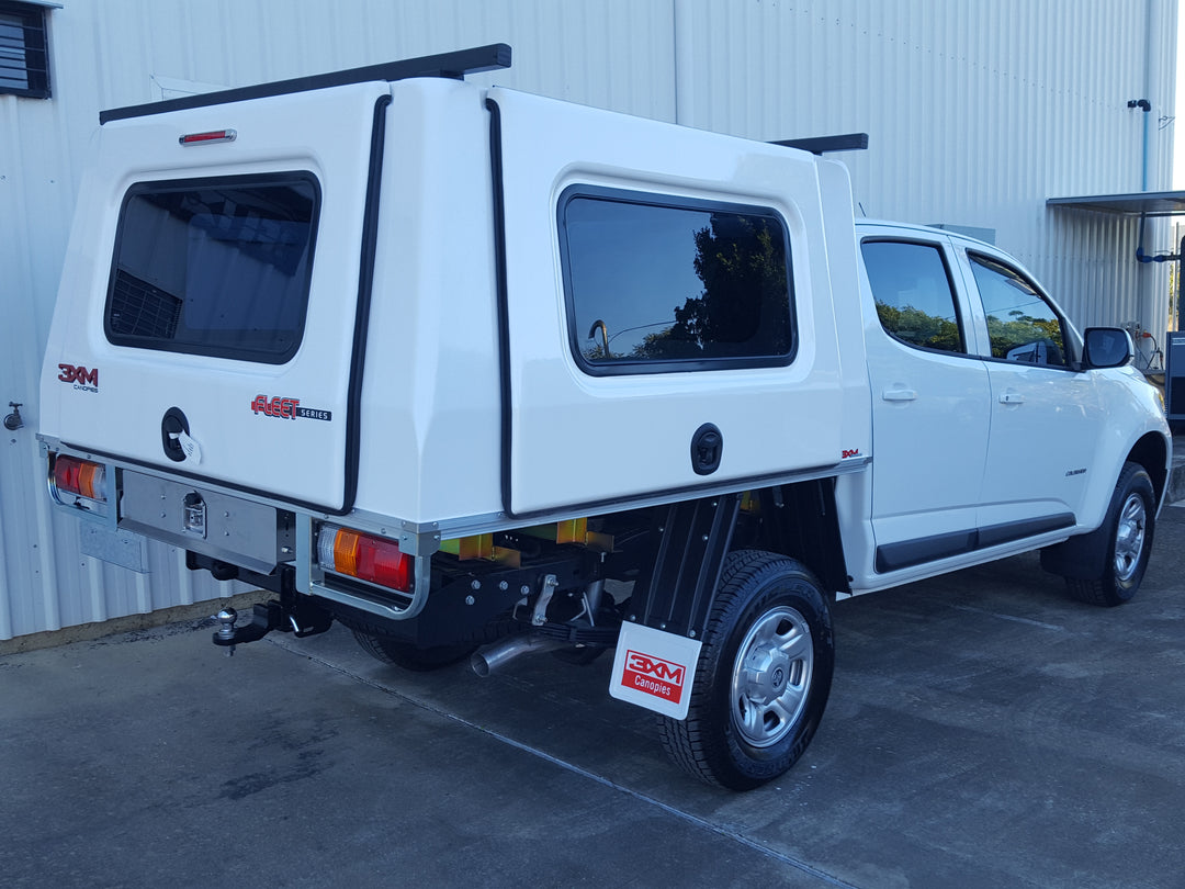 3XM Fleet Series Canopy to suit any Dual cab including tray