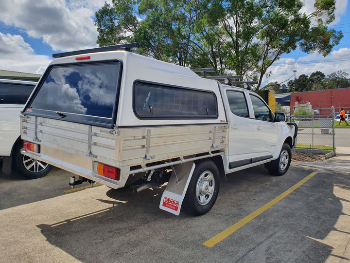 3XM Trayback Series canopy with Lift Up Window to suit any Dual Cab tray