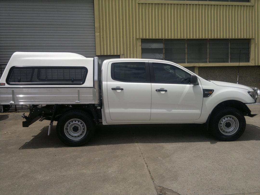 3XM Trayback Series canopy with Lift Up Window to suit any Dual Cab tray