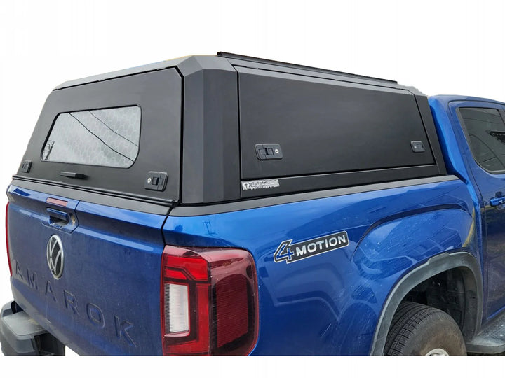 Titan Canopy - Stainless Steel - Lift Up Windows to suit Volkswagen Amarok 23+(Dual Cab)