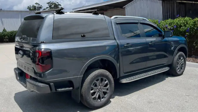 Ford Ranger Solid Back Alpha CMX with Solid Lift Up side doors to suit Ford Ranger 22+(Dual C ...