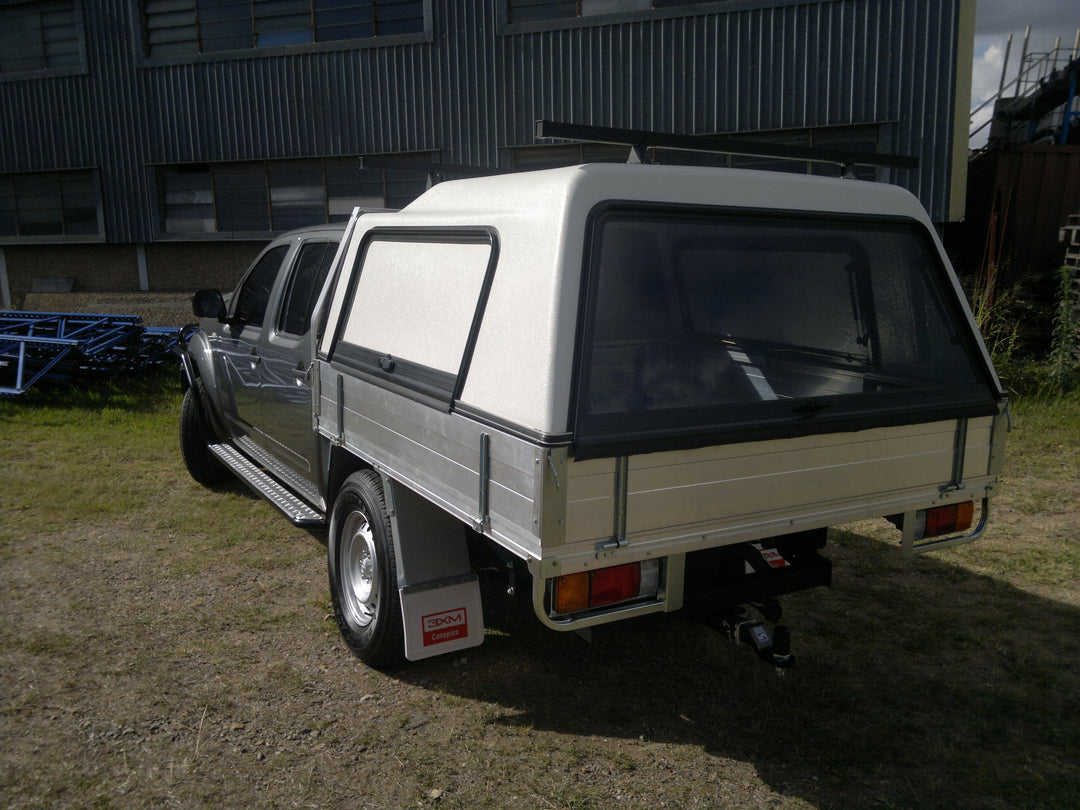 3XM Tradesman Series Canopy with Solid Lift Up side doors to suit any Dual Cab tray